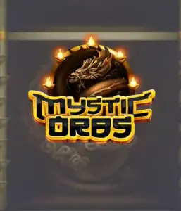 Изображение игрового слота Mystic Orbs от ELK Studios, демонстрирующее мистические шары и символы восточной мистики на барабанах.